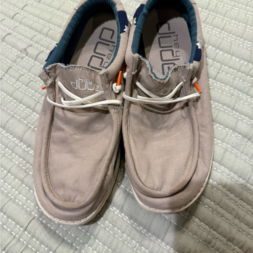 Hey Dude Blue Casual Shoes size 9